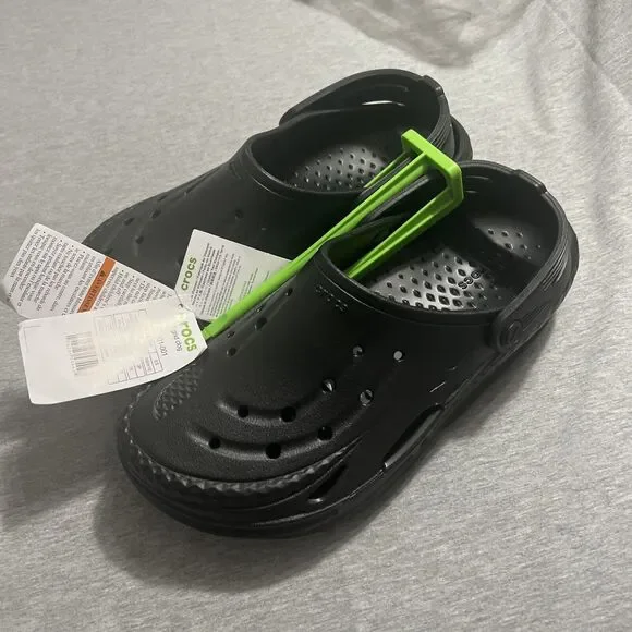 NWT Crocs Off Grid Clogs NWT Crocs Adult Off Grid Clogs Blue Size M9 W11 Shoes | eBay main image 2